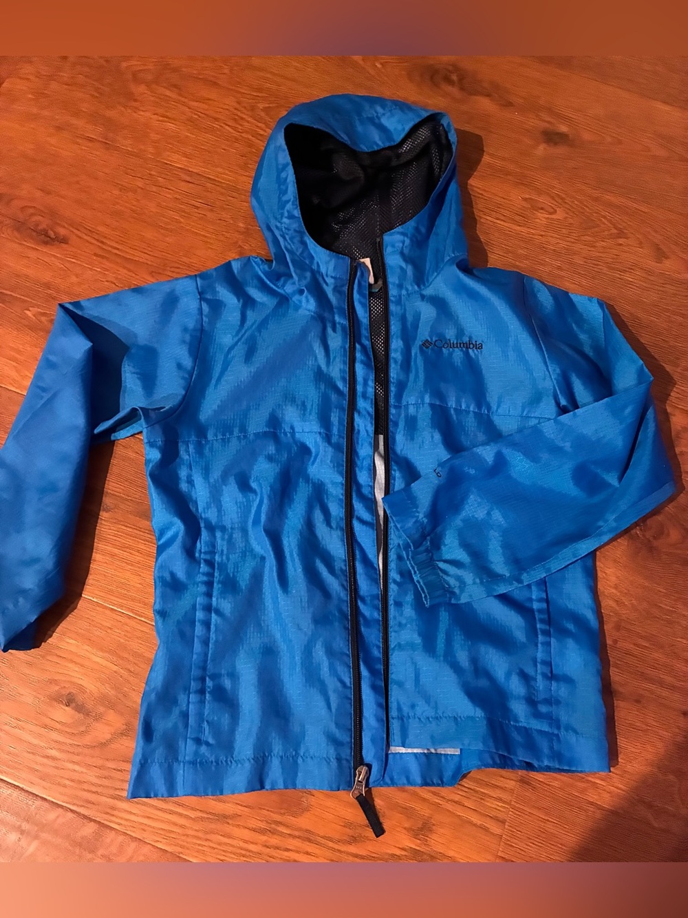 Columbia kids rain jacket size S 8
